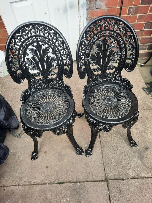 Buy & Sell Lye Dudley - Photos for garden cast almunium 2 chairs