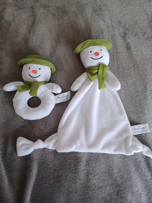 Buy & Sell Eckington North East Derbyshire - Photos for the snowman comforter and rattle 