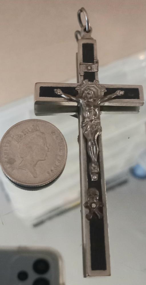 Buy & Sell Thatto Heath Saint Helens - Photos for Antique Italian Pectoral Cross Jesus Crucifix