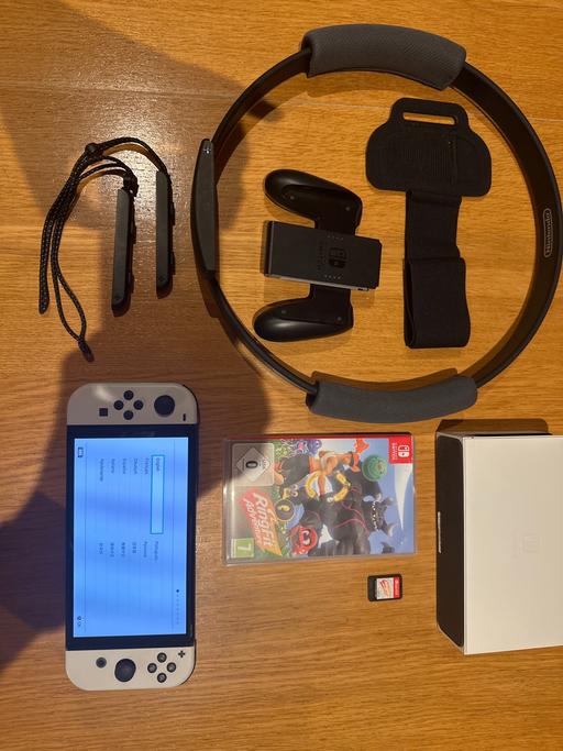 Buy & Sell Upper Norwood South East London - Photos for Nintendo switch Oled + ring fit adventure