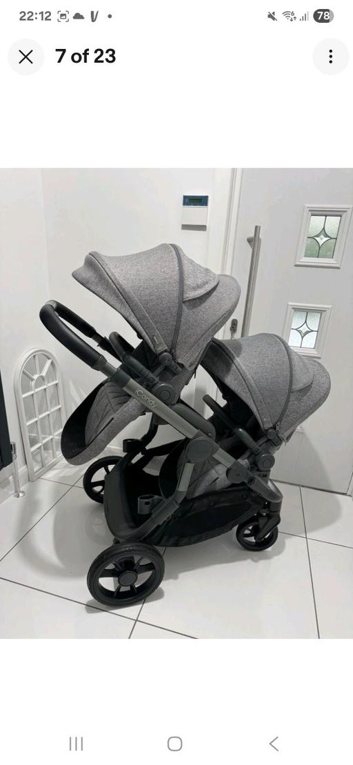 Buy & Sell Kitts Green Birmingham - Photos for iCandy Orange 3 Light Grey Slate Phantom Dou