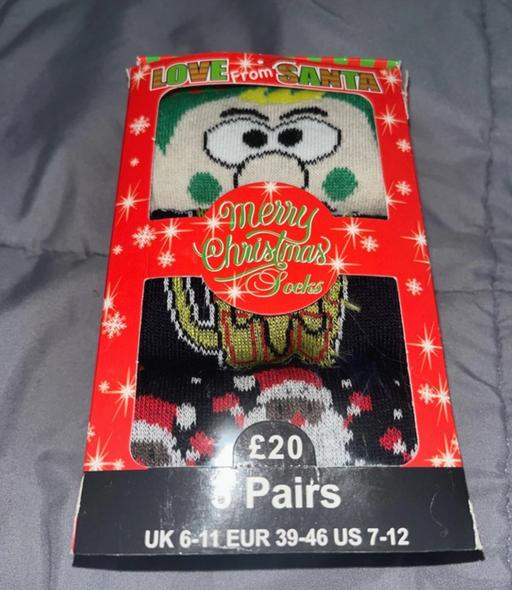 Buy & Sell Maypole Birmingham - Photos for New Mens 3pc Christmas Socks Size 6-11