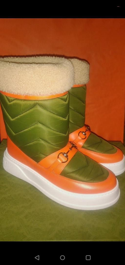 Buy & Sell Lambeth South East London - Photos for Gucci Horsebit Chevron Quilted Snow Boots Siz
