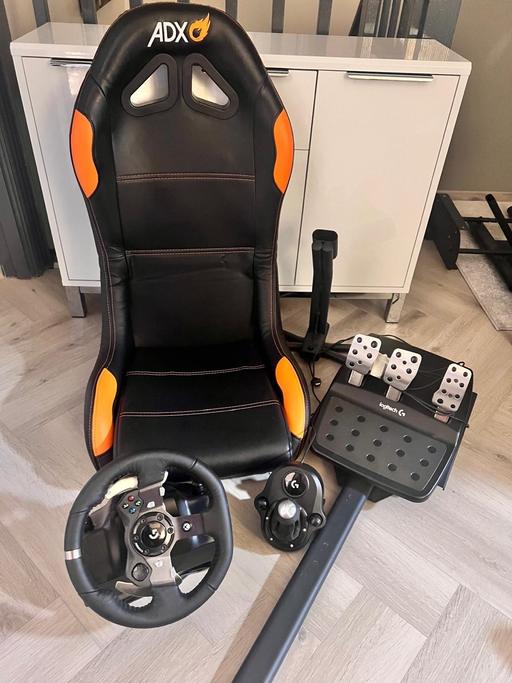 Buy & Sell Polesworth North Warwickshire - Photos for ADX Gaming chair Wheel Pedals & Shifter