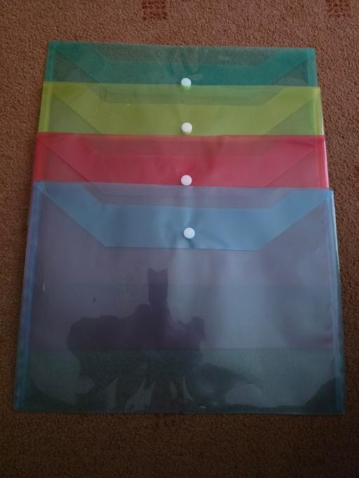Buy & Sell Blackpool Town Centre Blackpool - Photos for A4 document wallets x 4 NEW