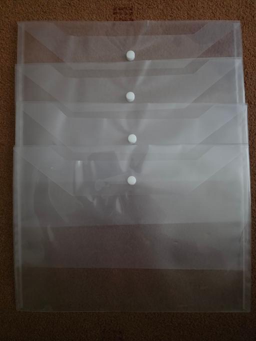Buy & Sell Blackpool Town Centre Blackpool - Photos for A4 clear document wallets x 4 NEW