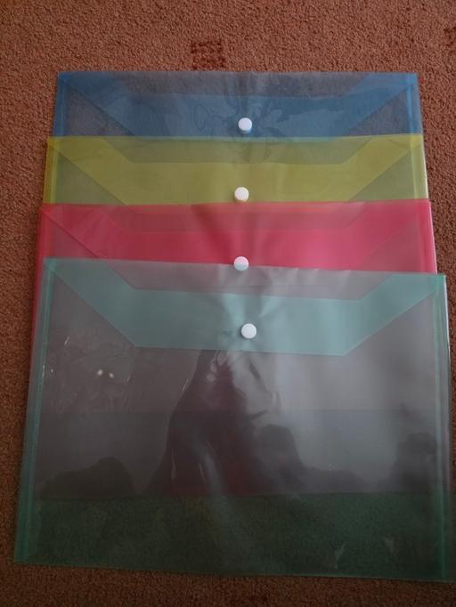 Buy & Sell Blackpool Town Centre Blackpool - Photos for A4 coloured document wallets x 4 NEW
