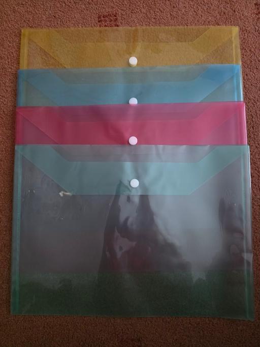 Buy & Sell Blackpool Town Centre Blackpool - Photos for A4 coloured document wallets x 4 NEW