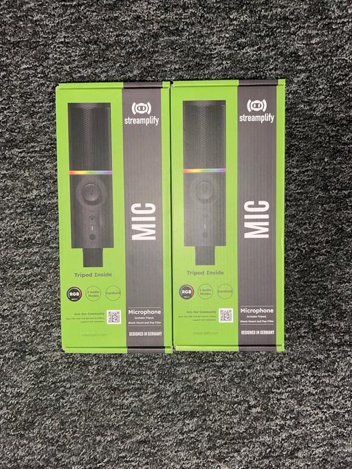 Buy & Sell Rothwell North Northamptonshire - Photos for Streamplify microphone X2 (£50 each)