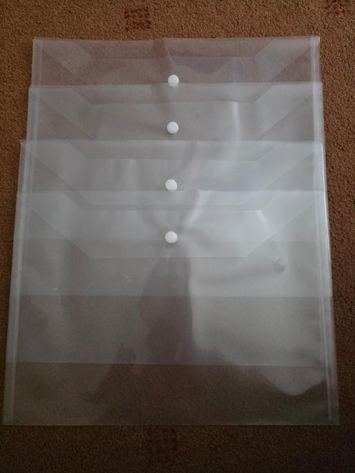 Buy & Sell Blackpool Town Centre Blackpool - Photos for A4 clear document wallets x 4 NEW