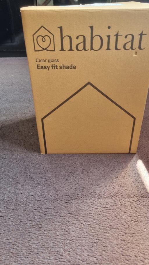 Buy & Sell Halesowen Dudley - Photos for new clear glass easy fit shade