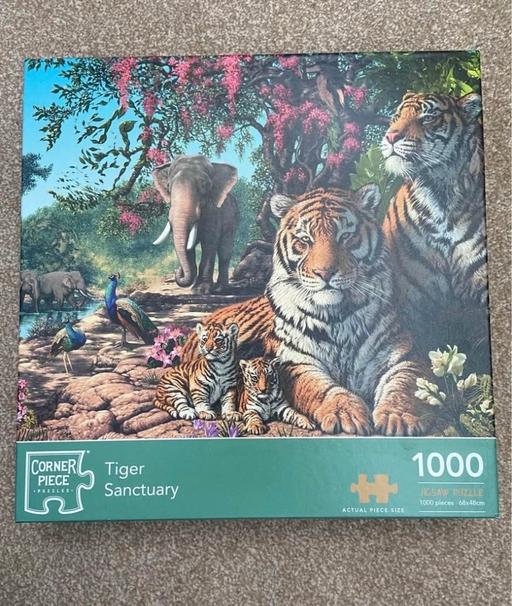 Buy & Sell Anerley South East London - Photos for Tiger Sanctuary 1000 piece puzzle