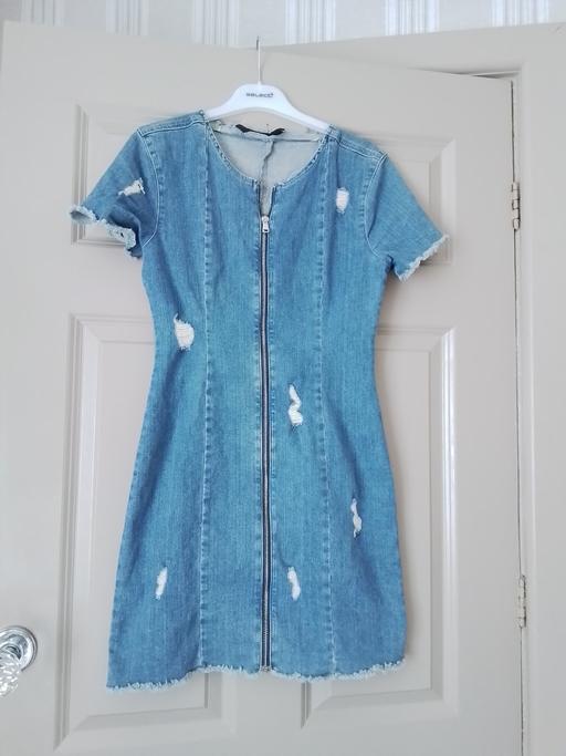 Buy & Sell Brierley Hill Dudley - Photos for size 10 streachy denim dress /misguided