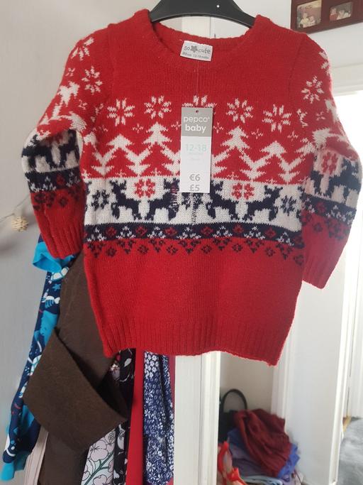 Buy & Sell Longley Sheffield - Photos for boys 12 to 18 mths Christmas jumper new