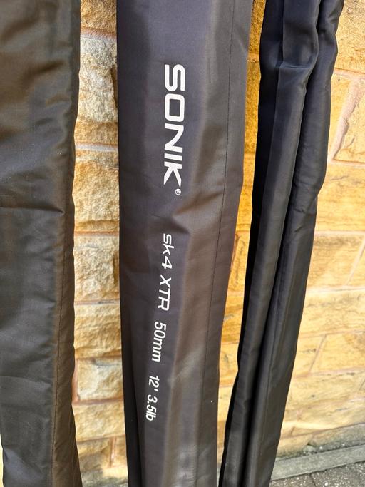 Buy & Sell Penistone Barnsley - Photos for 3 x Sonik SK4XTR Carp Rods 3.5lb