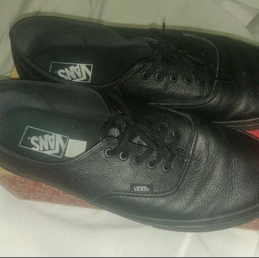 Buy & Sell Blackfriars Central London - Photos for Vans black leather trainers