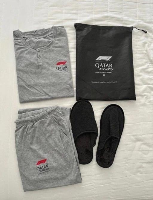 Buy & Sell Edgbaston Birmingham - Photos for Qatar Airways F1 Business Class Pyjamas - M