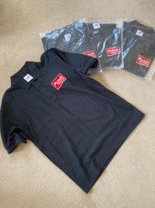Buy & Sell Cradley Heath Sandwell - Photos for 3 x BNIP Black Polo Shirts Size M