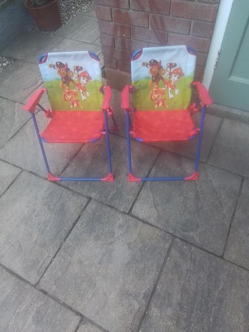 Buy & Sell Streetly Walsall - Photos for TWO KIDS PAW PATROL FOLDING CHAIRS