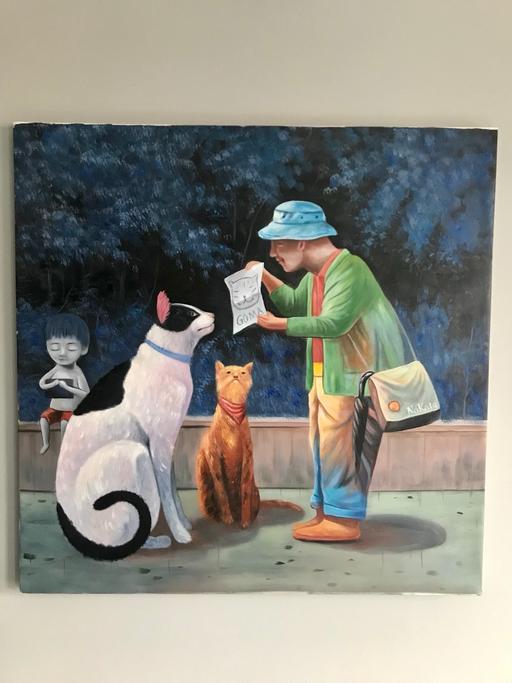 Buy & Sell Edgbaston Birmingham - Photos for Haruki Murakami's Kafka On The Shore Painting