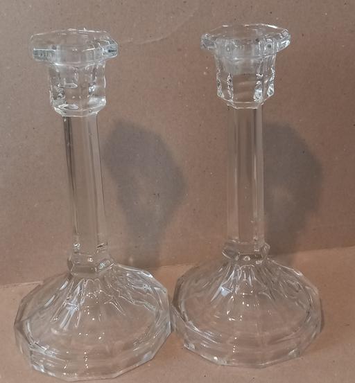 Buy & Sell Thatto Heath Saint Helens - Photos for Vintage pair of glass matching candlesticks
