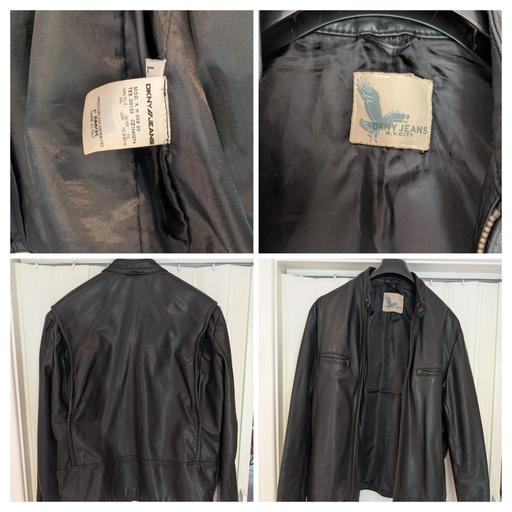 Buy & Sell Openshaw Manchester - Photos for Mens DKNY Leather Jacket