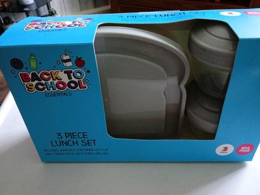 Buy & Sell Horncastle East Lindsey - Photos for kids 3 PIECE LUNCH BOX SET