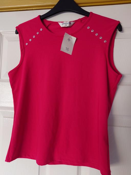 Buy & Sell Woodthorpe Charnwood - Photos for Women's pink sleeveless top size 16