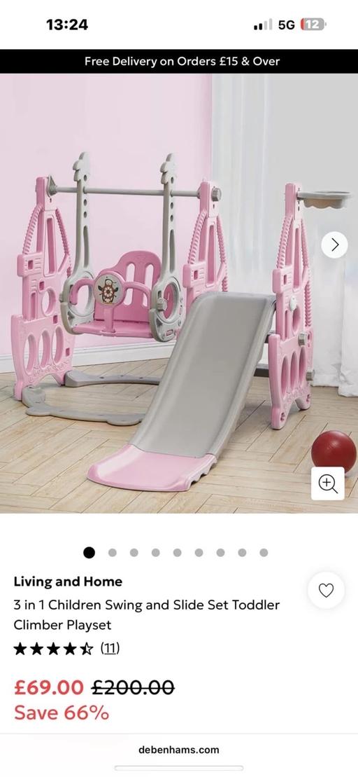 Buy & Sell West Bromwich Sandwell - Photos for Toddler swing and slide new