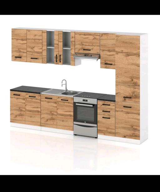 Buy & Sell Thornbury Leeds - Photos for Modular Kitchen Cabinet Set 3.2m – Wotan Oak