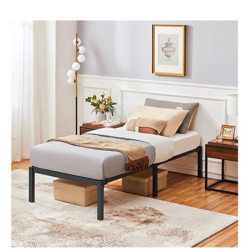 Buy & Sell Chard Somerset - Photos for single black metal bed and mattress