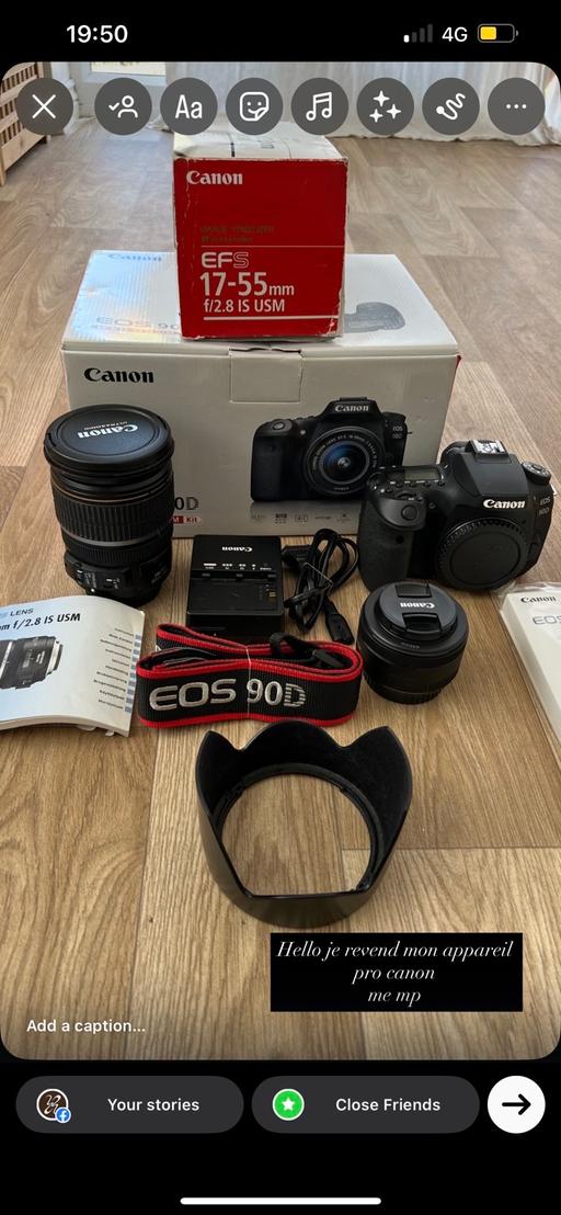 Buy & Sell Humberstone Leicester - Photos for Canon 90d body with 2 lenses and accessories