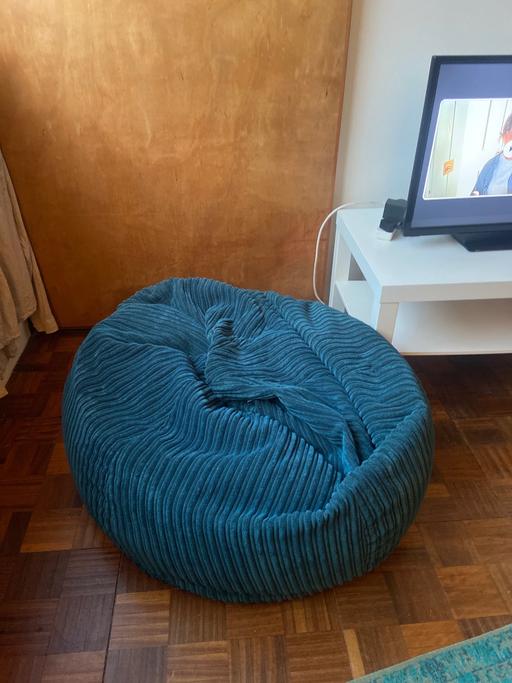Buy & Sell Belsize Park North West London - Photos for Teal beanbag