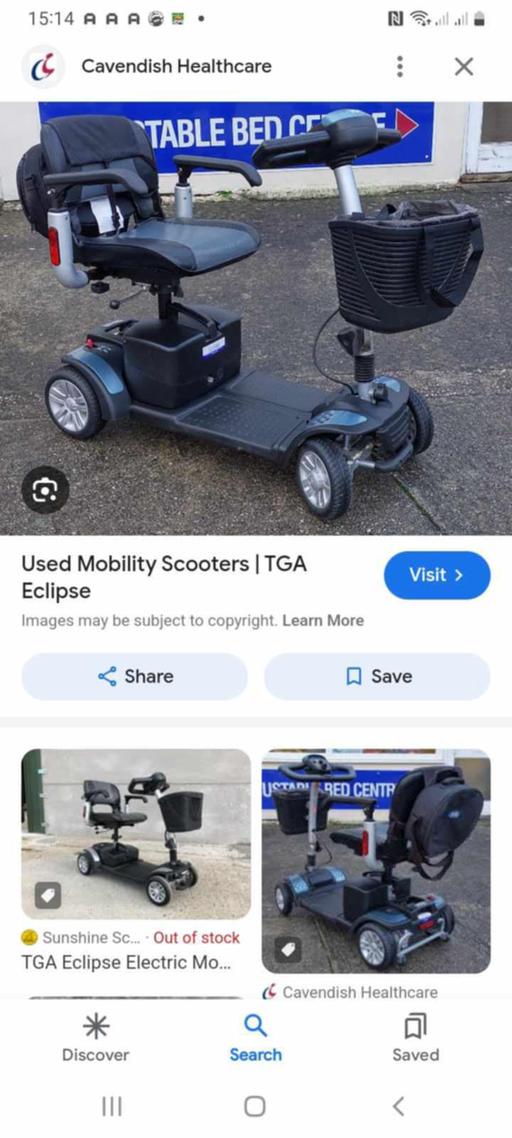 Buy & Sell Newton-Le-Willows Saint Helens - Photos for tga eclipse mobility scooter