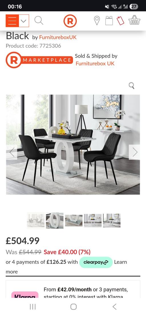 Buy & Sell Bushey Hertsmere - Photos for table and 4 chairs