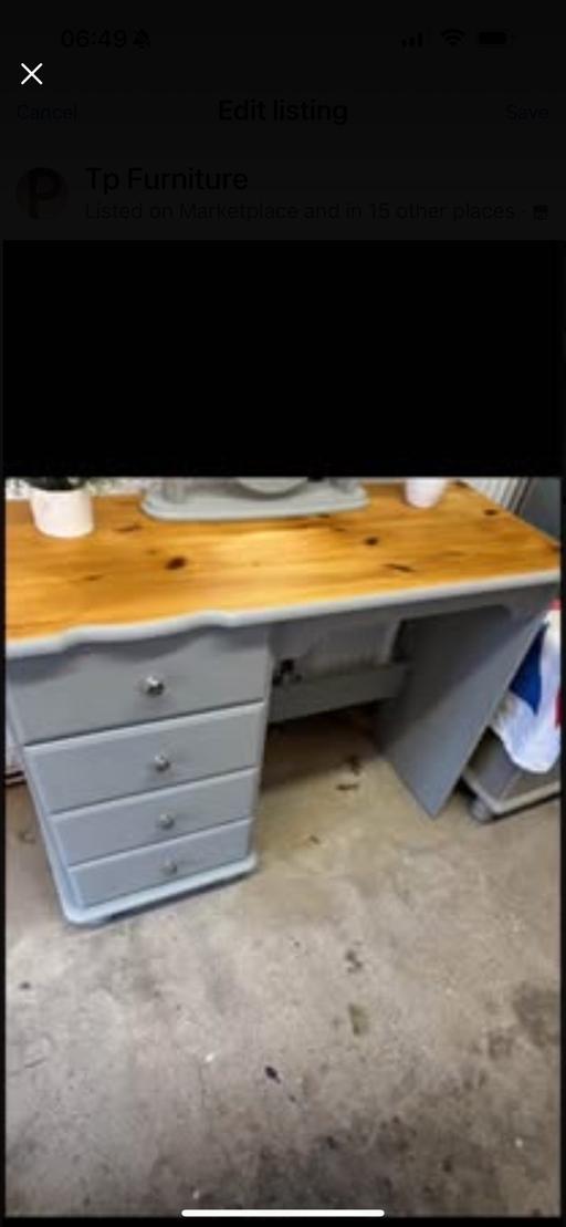 Buy & Sell Hoobrook Wyre Forest - Photos for Pine dressing table mirror and stool