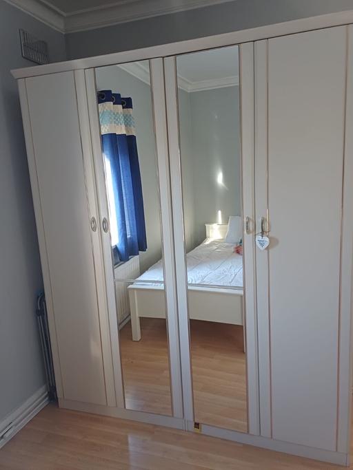 Buy & Sell - Photos for MfI double wardrobe. With mirror.