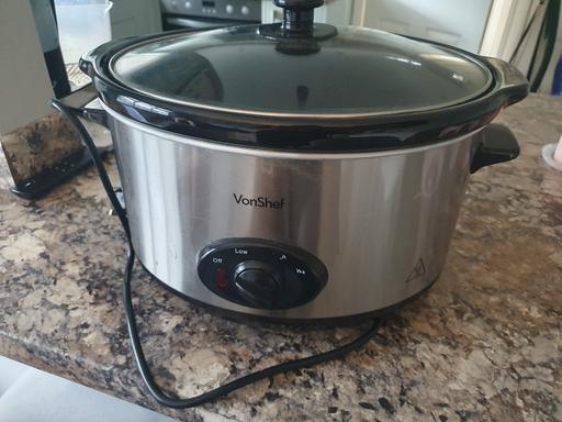 Buy & Sell Stainforth Doncaster - Photos for vonshef slow cooker