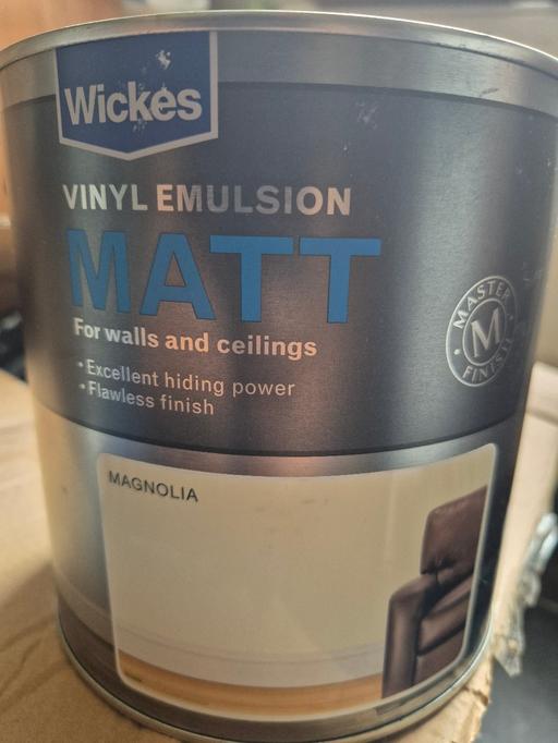 Buy & Sell Millbank Central London - Photos for 2.5ltr Vinyl Matt Emulsion Magnolia