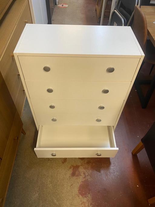 Buy & Sell Coventry City Centre Coventry - Photos for 5 Drawer chest white
