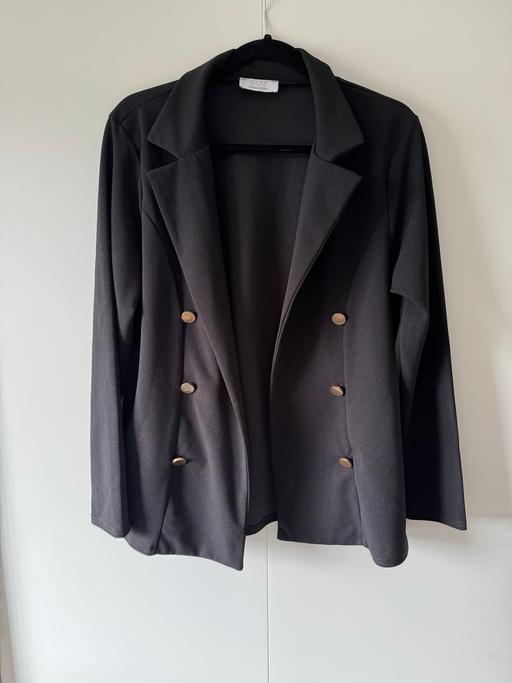 Buy & Sell Whiston Rotherham - Photos for Quiz black blazer jacket UK12