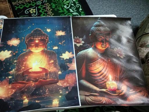 Buy & Sell Horncastle East Lindsey - Photos for 2 Buddha design canvas posters