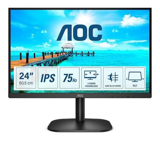 Buy & Sell Ettingshall Wolverhampton - Photos for AOC 24B2XD Monitor 24.5inch x2