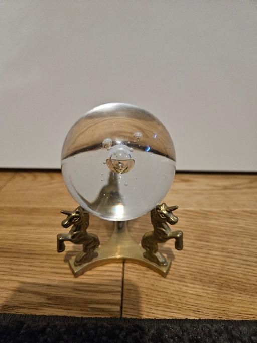 Buy & Sell Stow Heath Wolverhampton - Photos for brass unicorn crystal ball paper weight