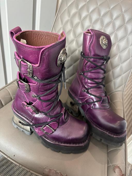 Buy & Sell Elm Park Havering - Photos for New Rock buckle biker boots