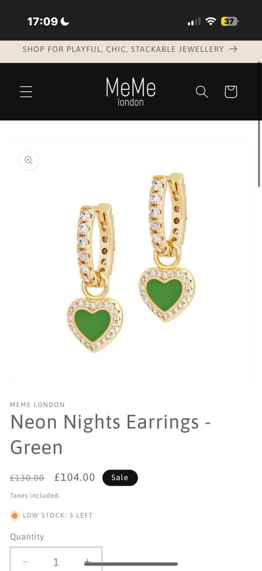 Buy & Sell Sacriston County Durham - Photos for MEME London earrings