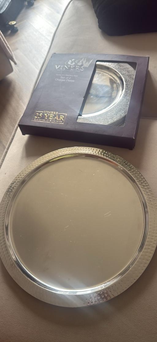 Buy & Sell Golborne Wigan - Photos for Charger plates and tray