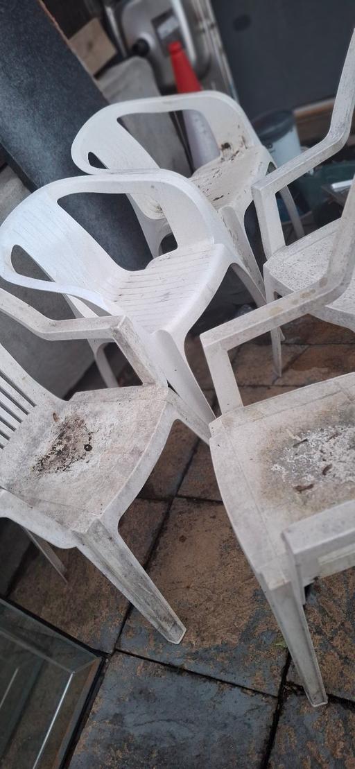 Buy & Sell Tyseley Birmingham - Photos for 6 x chairs color white