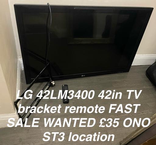Buy & Sell Blythe Bridge Stoke-on-Trent - Photos for LG 42LM3400 smart tv fast sale wanted £35 Ono
