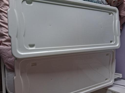 Buy & Sell Park Village Wolverhampton - Photos for Argos Underbed Stackable Wheeled storage